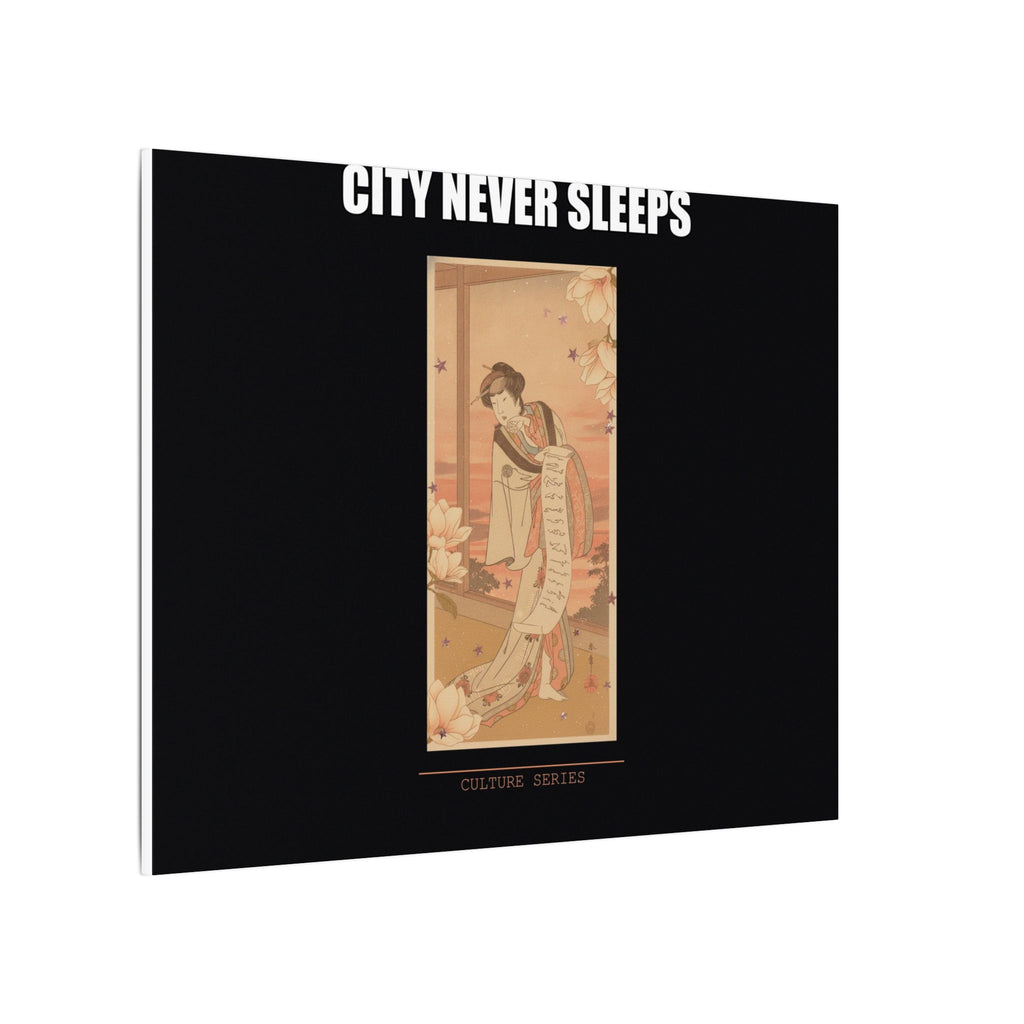 STREET CERTIFIED | The Second Yamashito Kinsaku As A Courtesan Standing In A Room — Matte Canvas