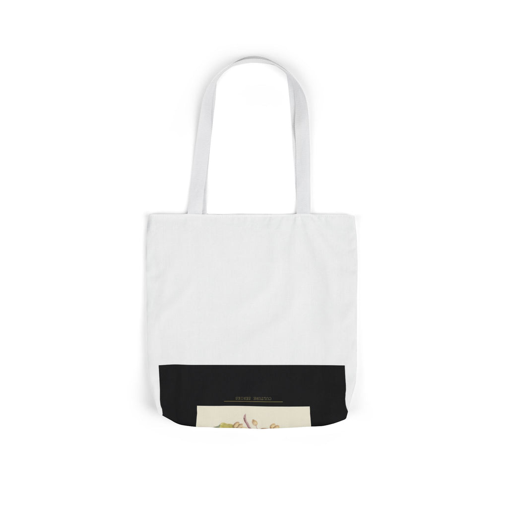 UNTAMED Vintage Botanical Blossom Canvas Tote Bag