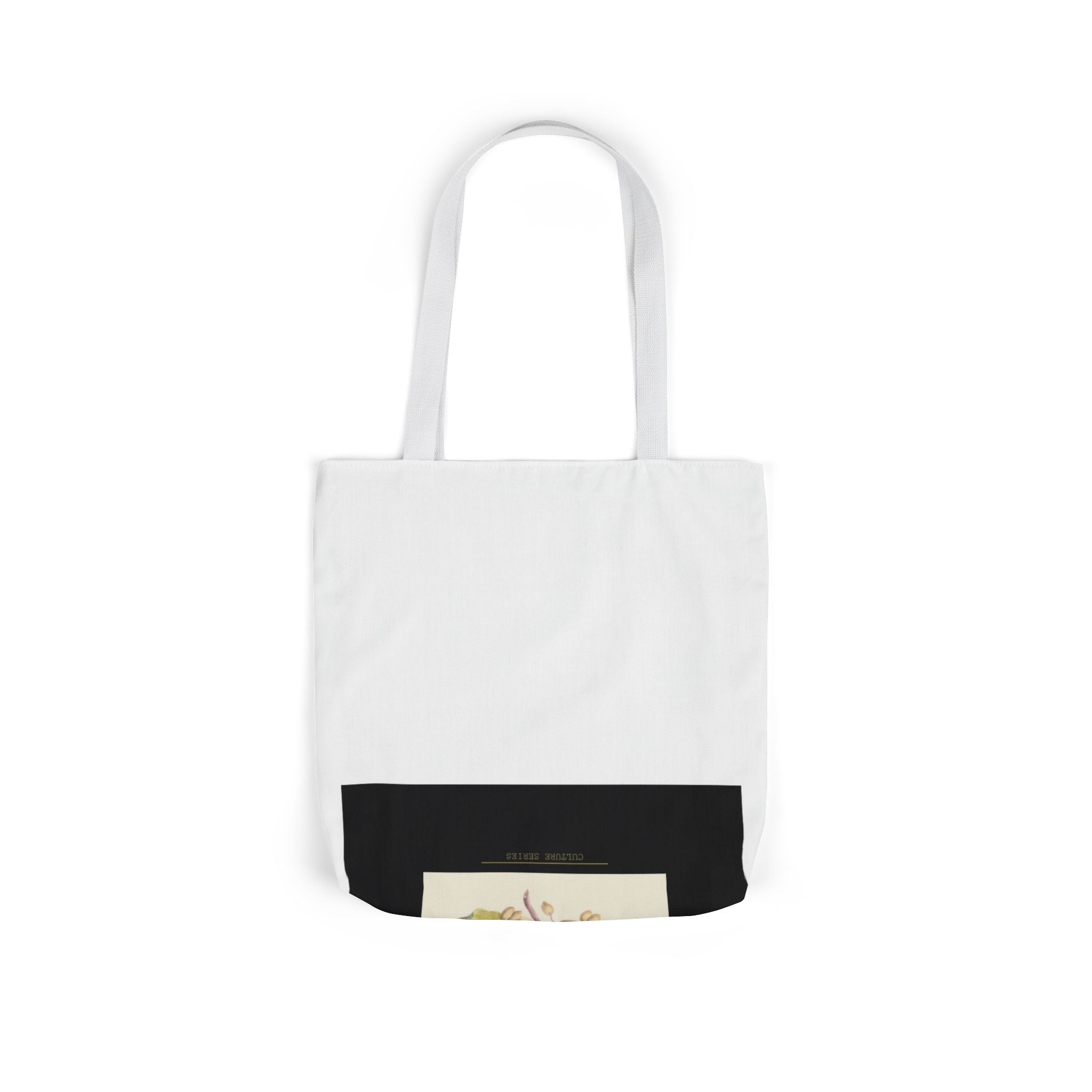 UNTAMED Vintage Botanical Blossom Canvas Tote Bag