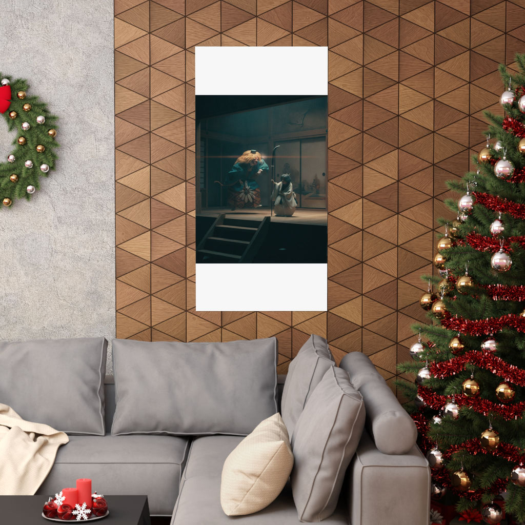 Cinematic — Scene From Noh Dance — Matte Poster