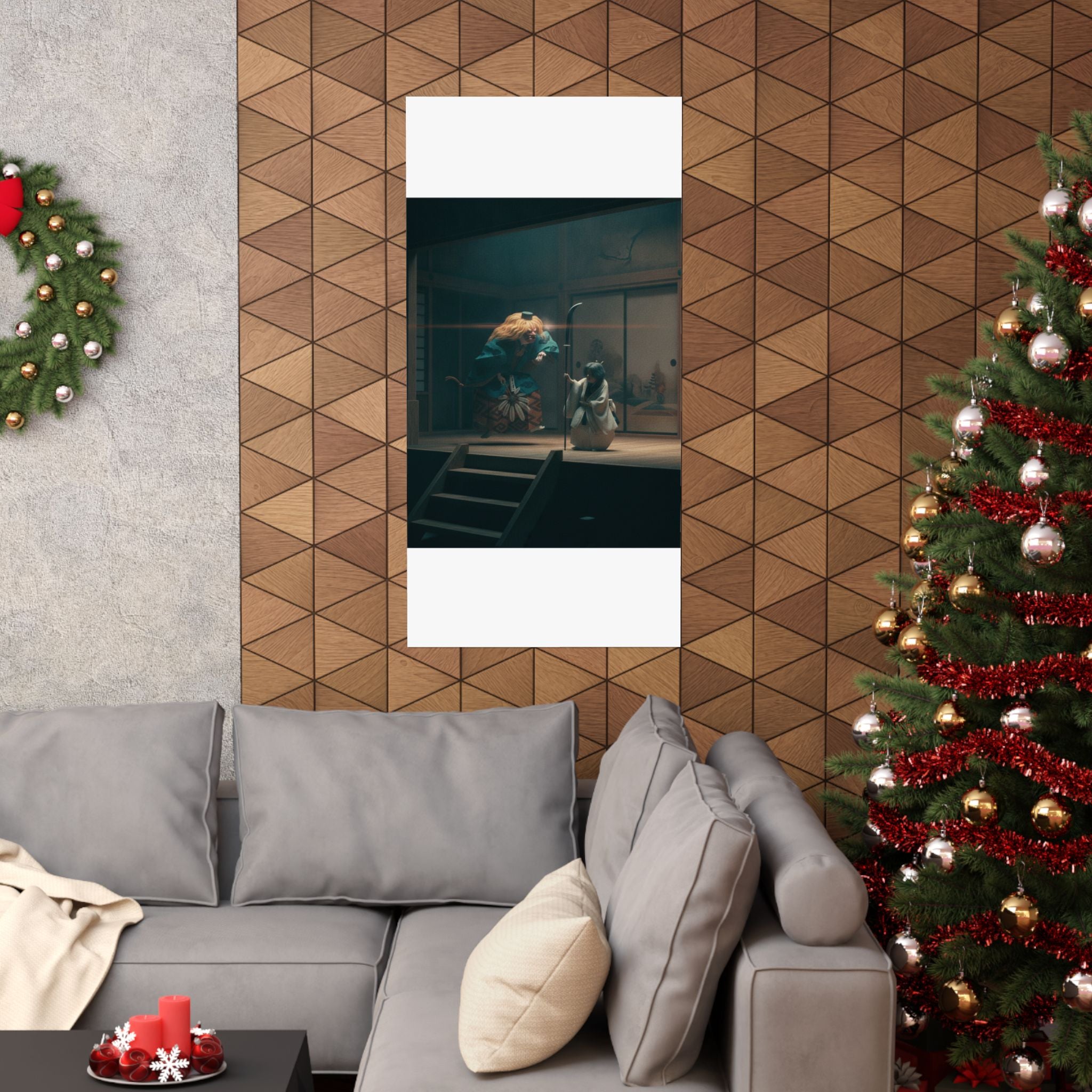 Cinematic — Scene From Noh Dance — Matte Poster