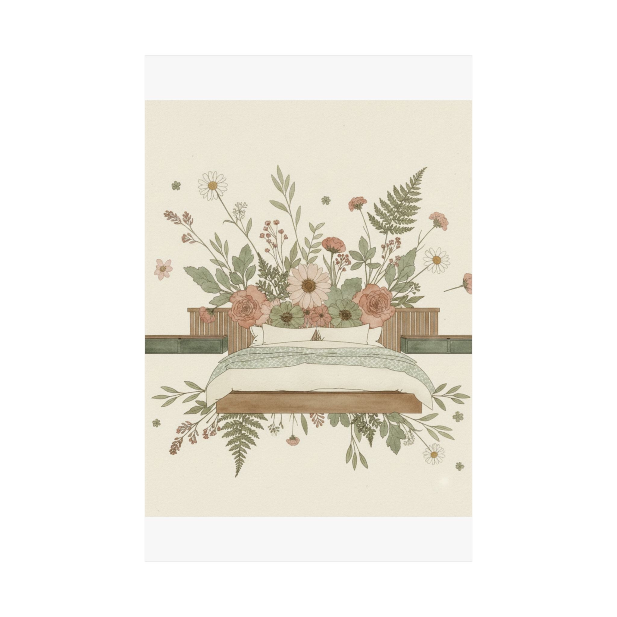Botanical — Bedroom — Matte Poster