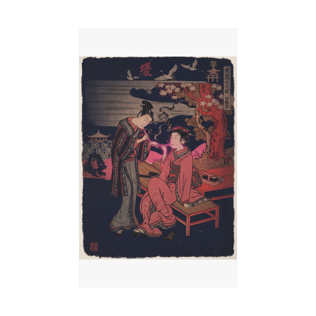 Japanese Street — Sotoba; One Of Seven Komachi — Matte Poster