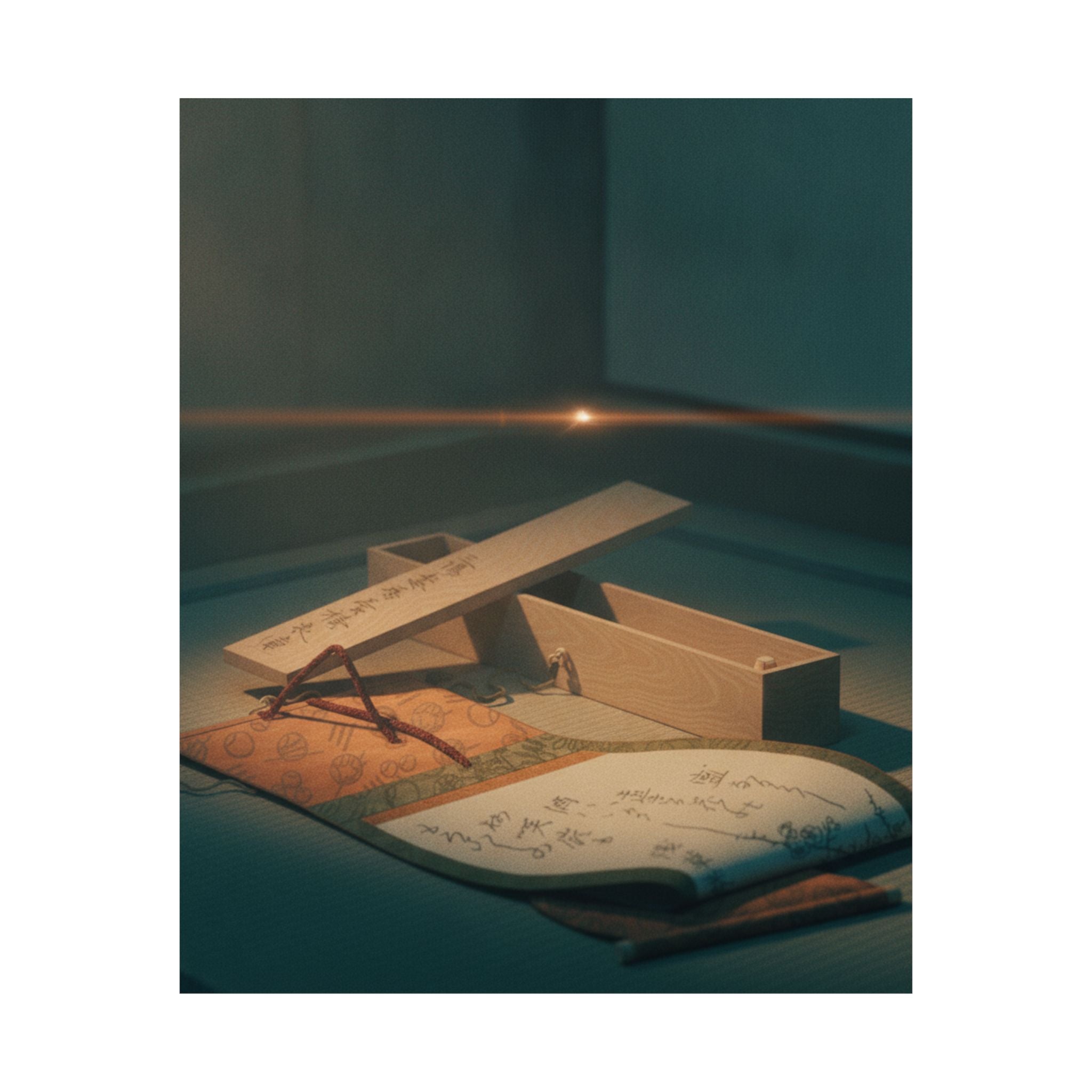 Cinematic — Kakemono And Its Box — Matte Poster