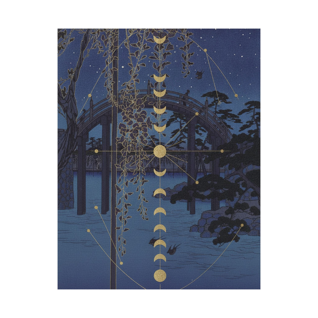Celestial — In The Kameido Tenjin Shrine Compound — Matte Poster