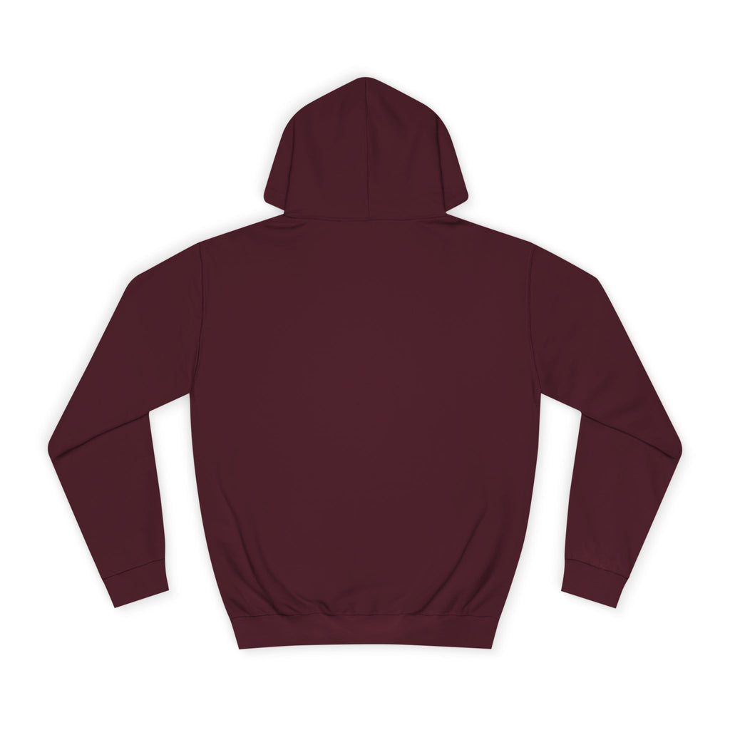 REAL Bold Burnt-Orange Minimal Typography Hoodie