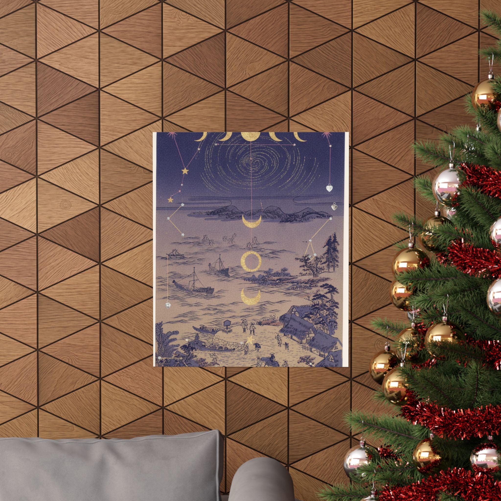 Celestial — Sails Returning To Yahashi — Matte Poster