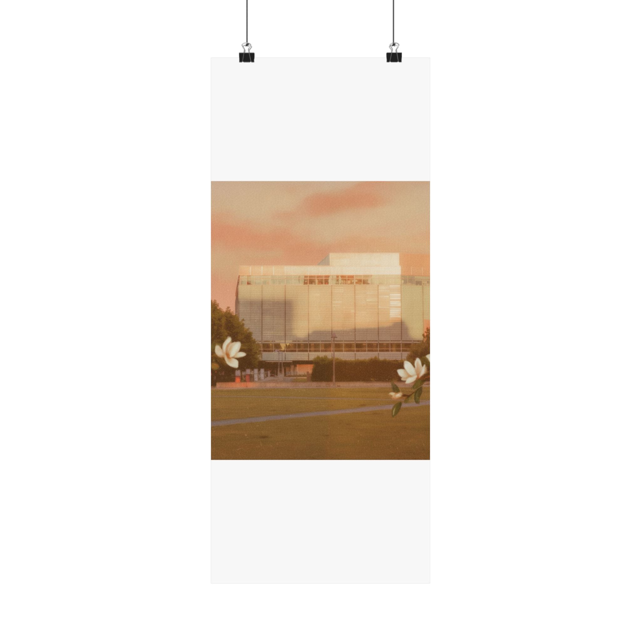 Southern Sunset — Building — Matte Poster