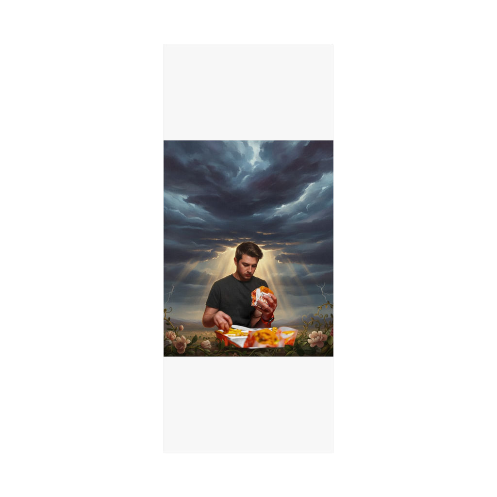 Dramatic Storm — Person — Matte Poster