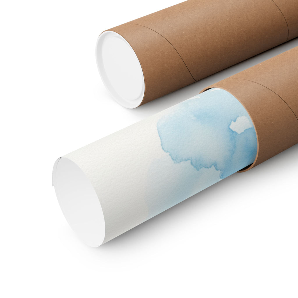Watercolor — Aircraft — Matte Poster