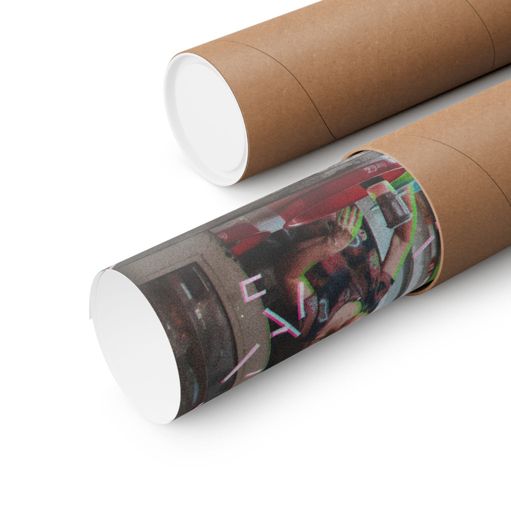 Glitch Culture — Person — Matte Poster