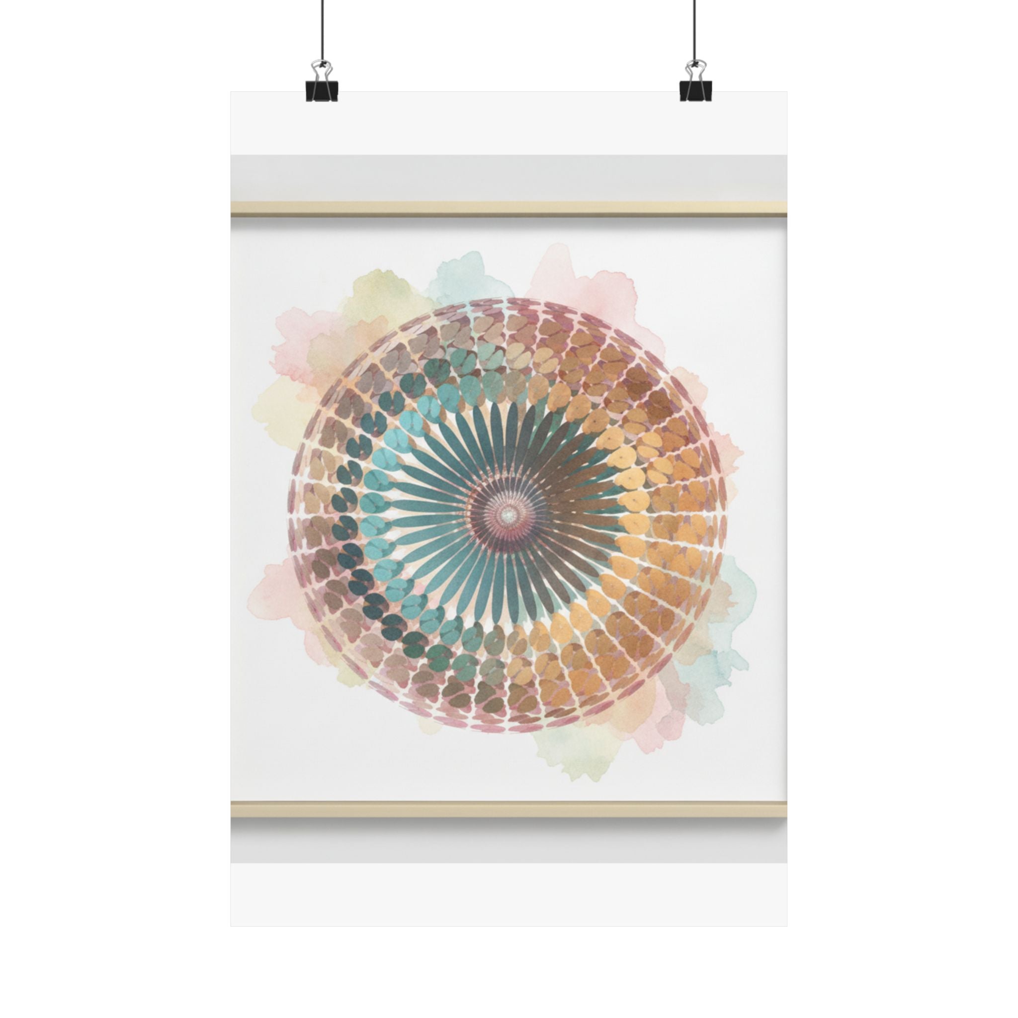 Watercolor art print — product view 4