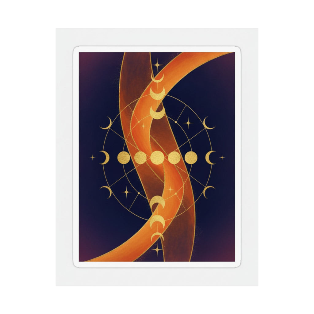Celestial — Abstract — Matte Poster