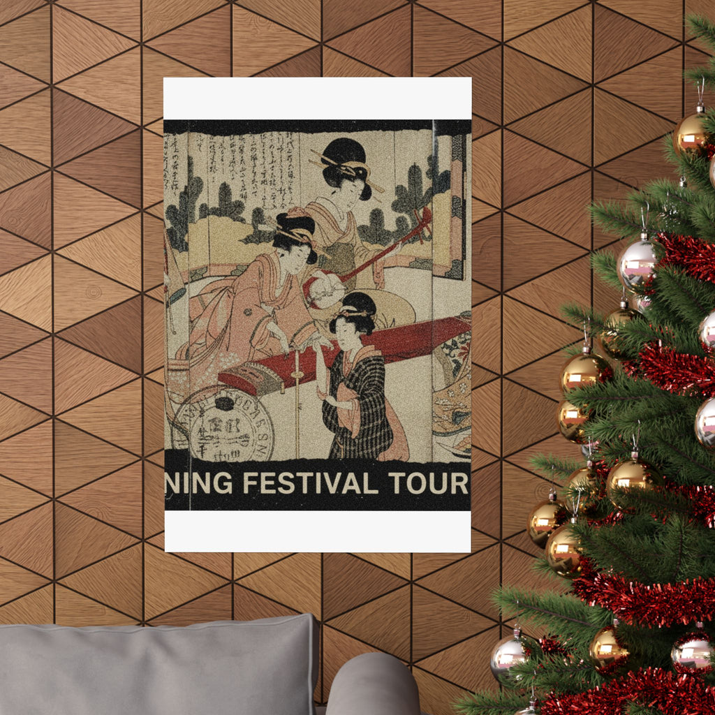 Vintage Bootleg — A Merry Evening Party — Matte Poster