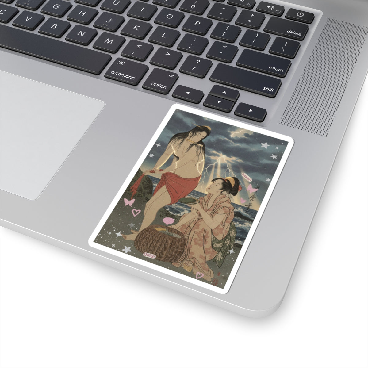 Dramatic Storm — Abalone Divers — Kiss-Cut Sticker