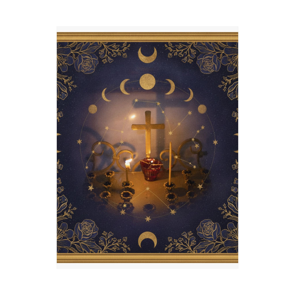 Celestial — Candle — Matte Poster