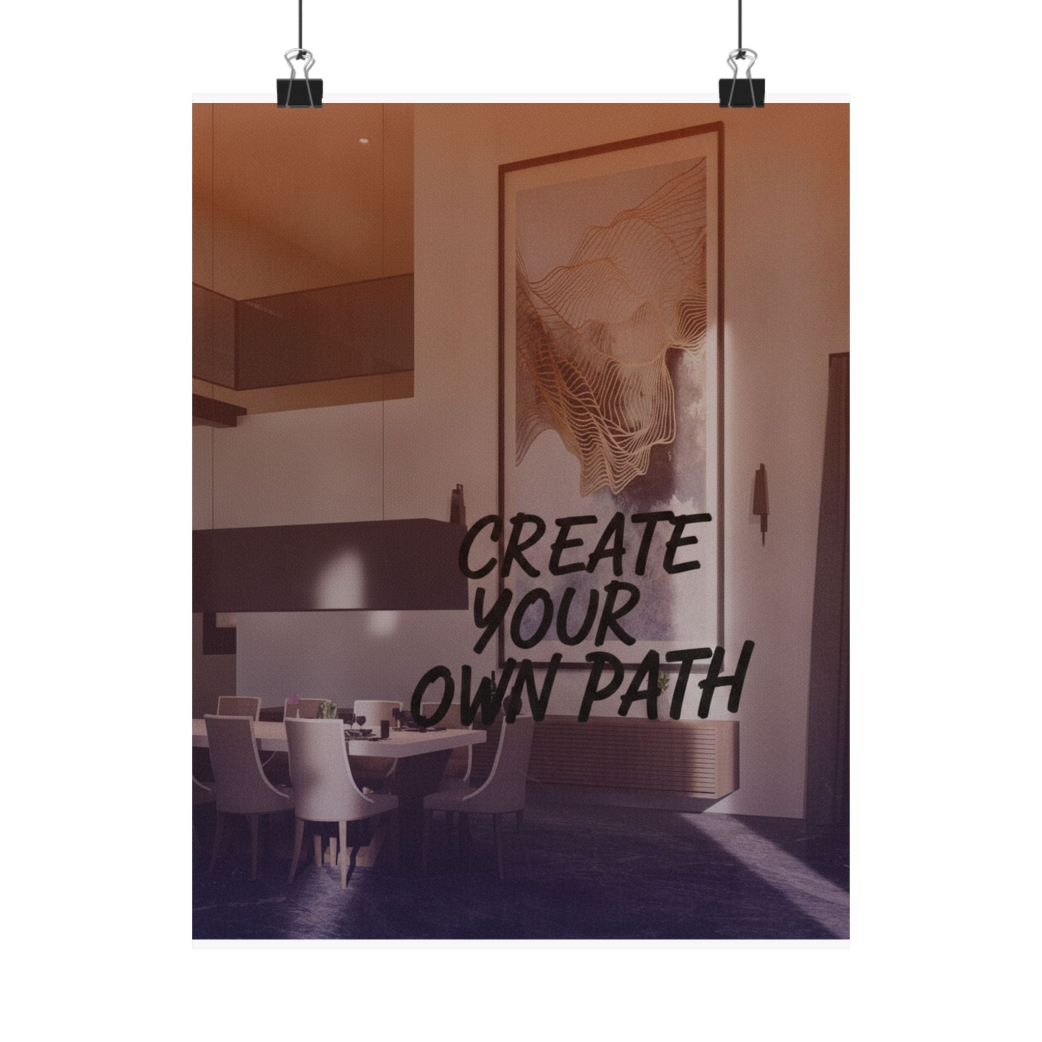 Affirmation art print — product view 21