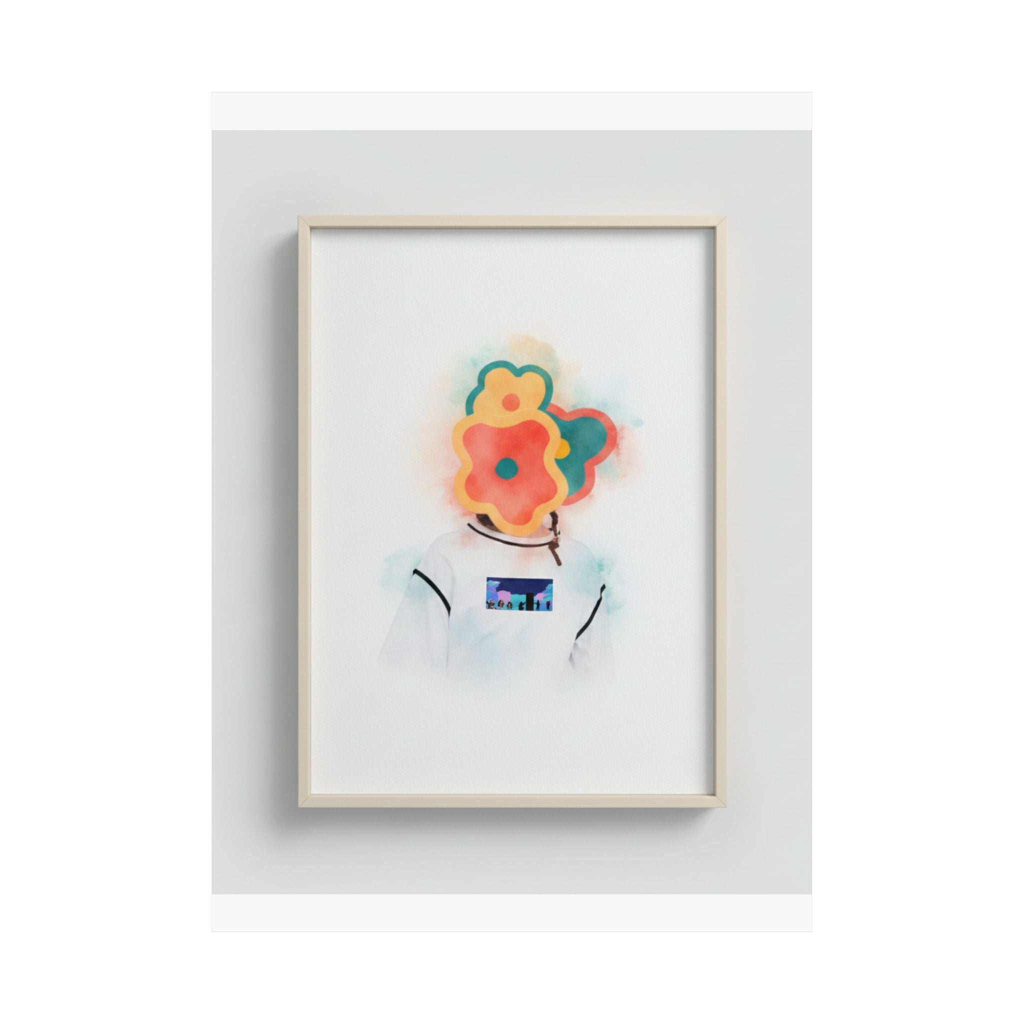 Watercolor — Flower — Matte Poster