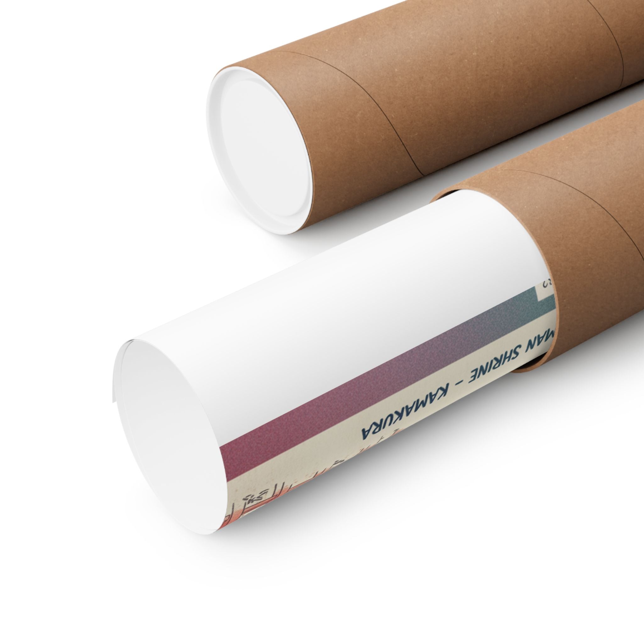Affirmation — History Of Kamakura: Building Tsurugaoka Hachiman Shrine — Matte Poster
