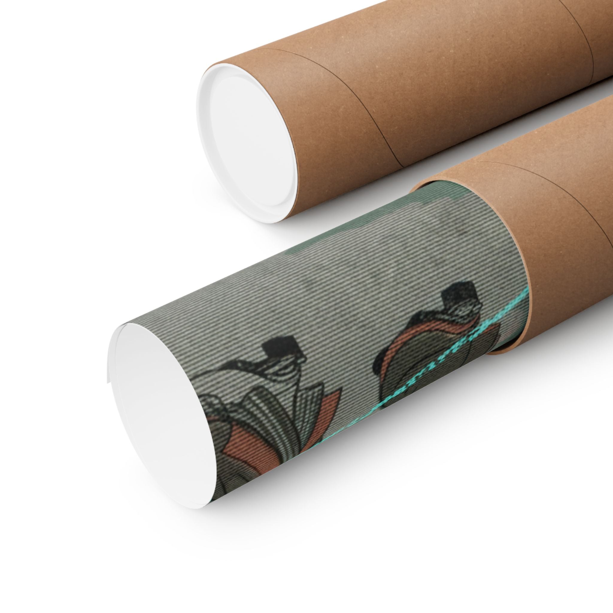 Glitch Culture — First Leaf Of The Shunga; The Delightful Love Adventures Of Maneyemon — Matte Poster