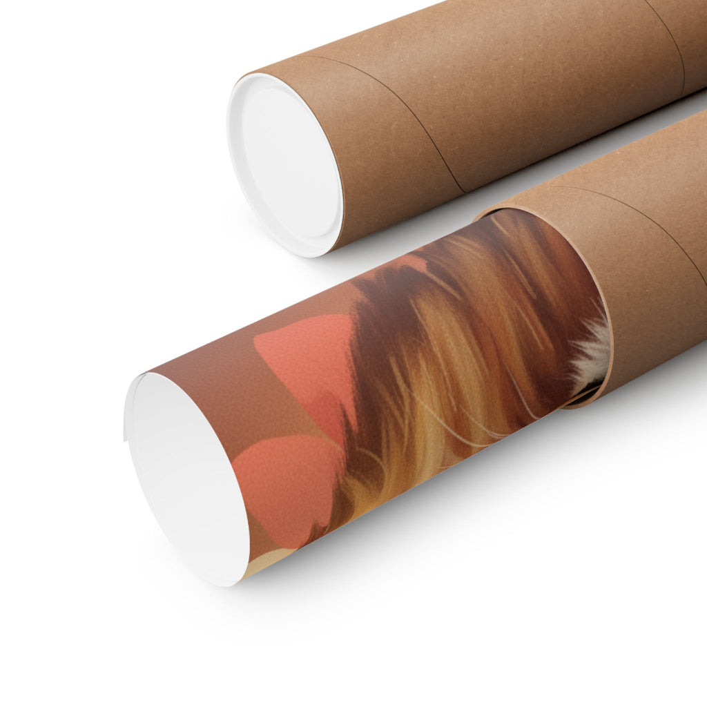 Southern Sunset — Lion — Matte Poster