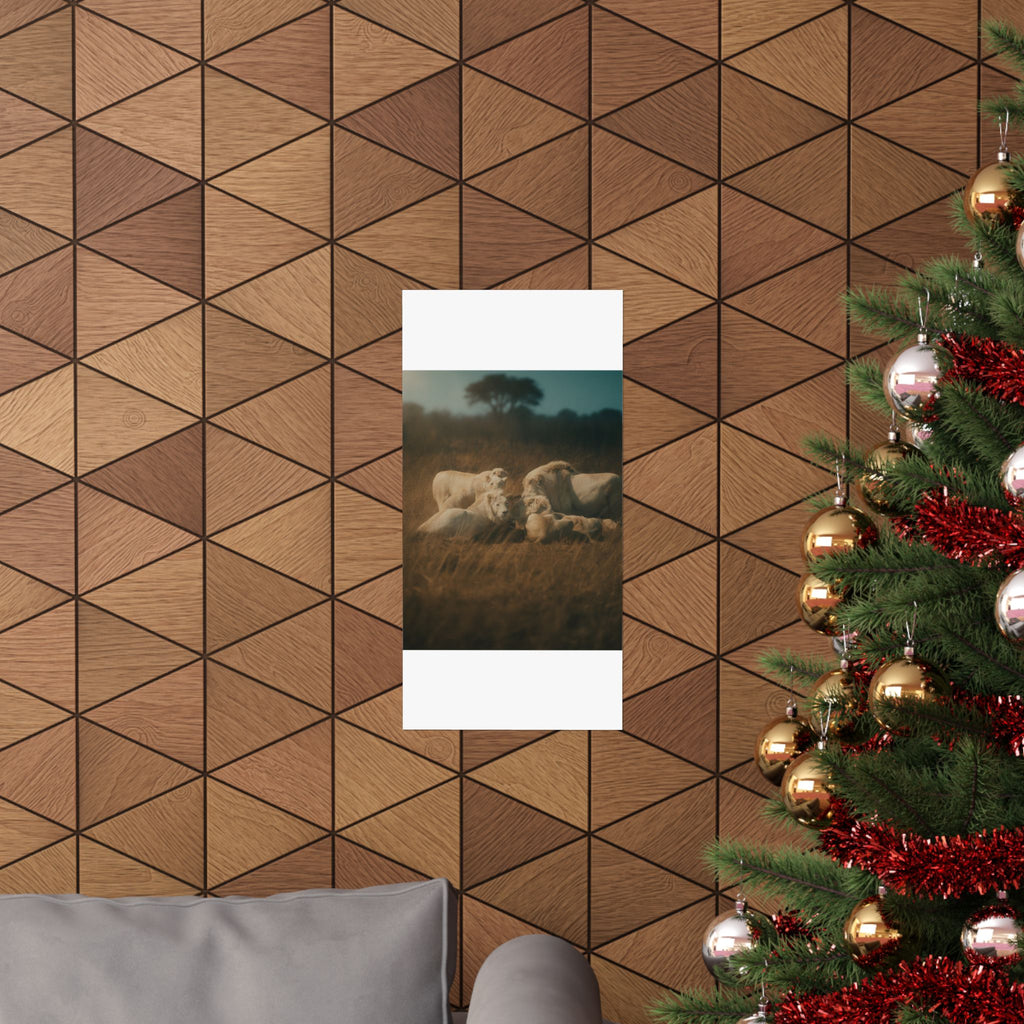 Cinematic — Lion — Matte Poster
