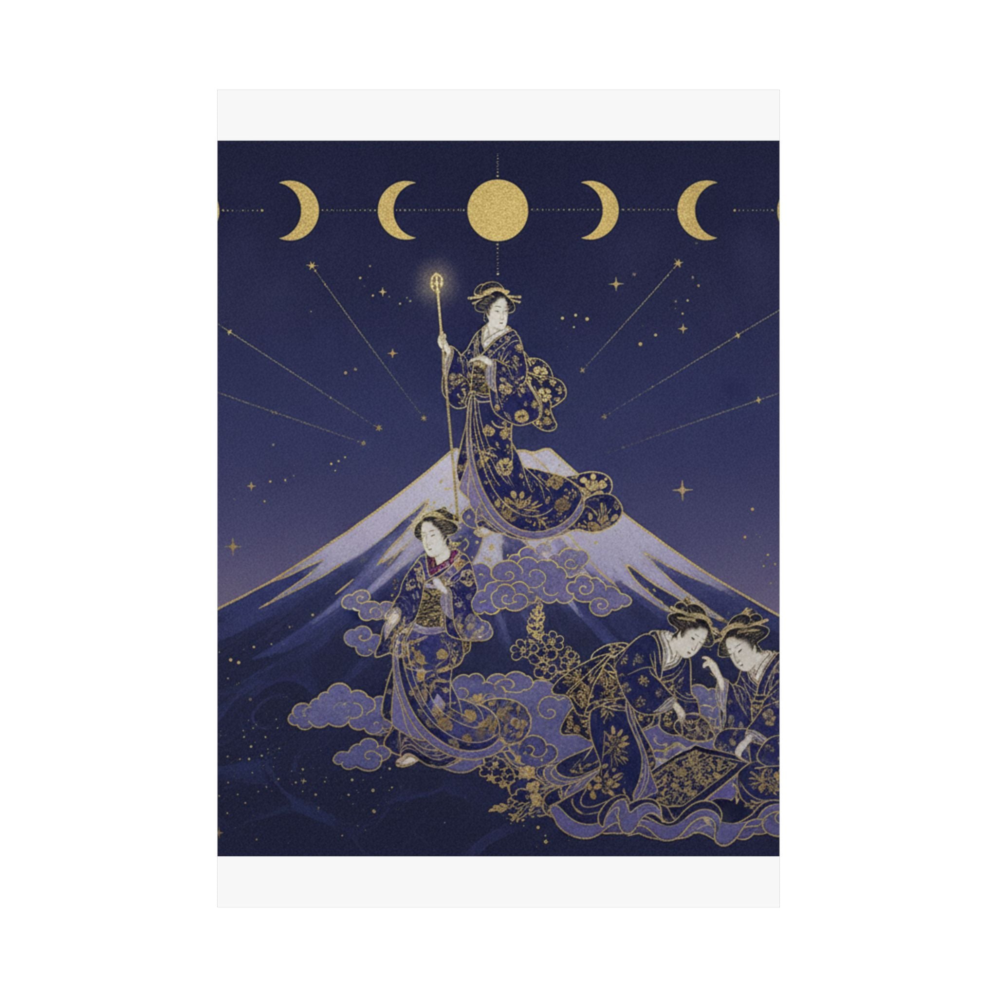 Celestial — Actors [Out Of Costume] Like Mount Fuji [Without Snow] In Summer (Yakusha Natsu  — Matte Poster