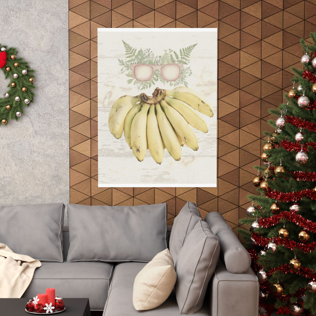 Botanical — Bananas — Matte Poster