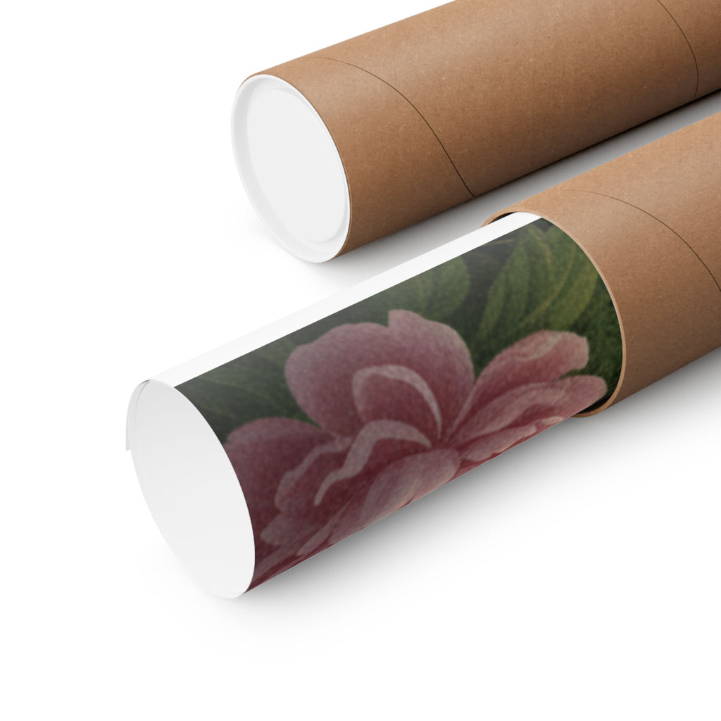 Scenic Nature — Red Lacquer Box And Water-Pot — Matte Poster