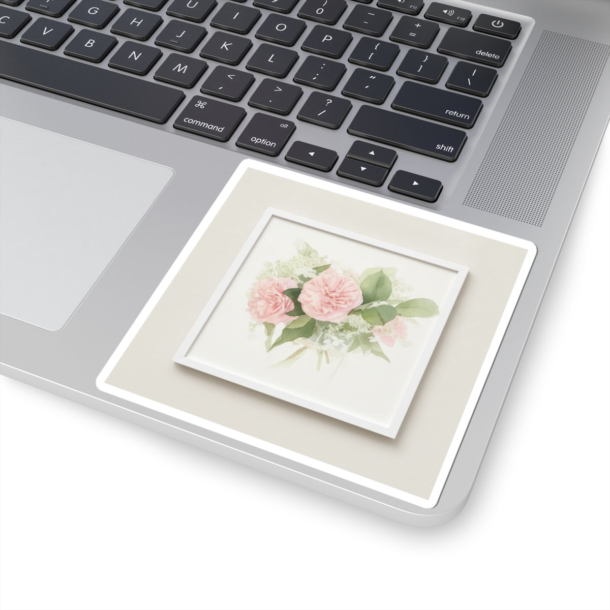 Watercolor — Flower — Kiss-Cut Sticker