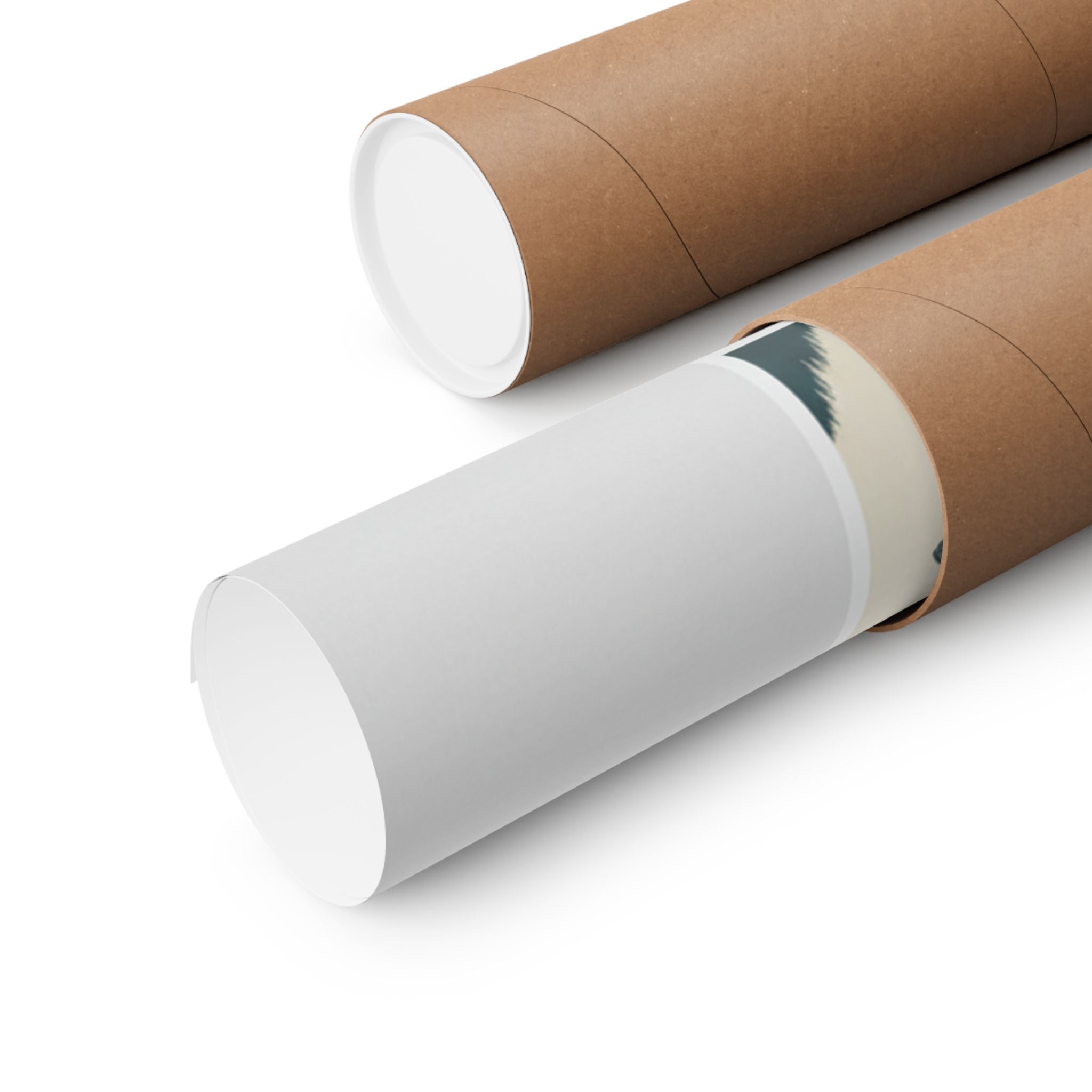 Product Marketing — The Warrior Slaying The Giant White Hihi — Matte Poster