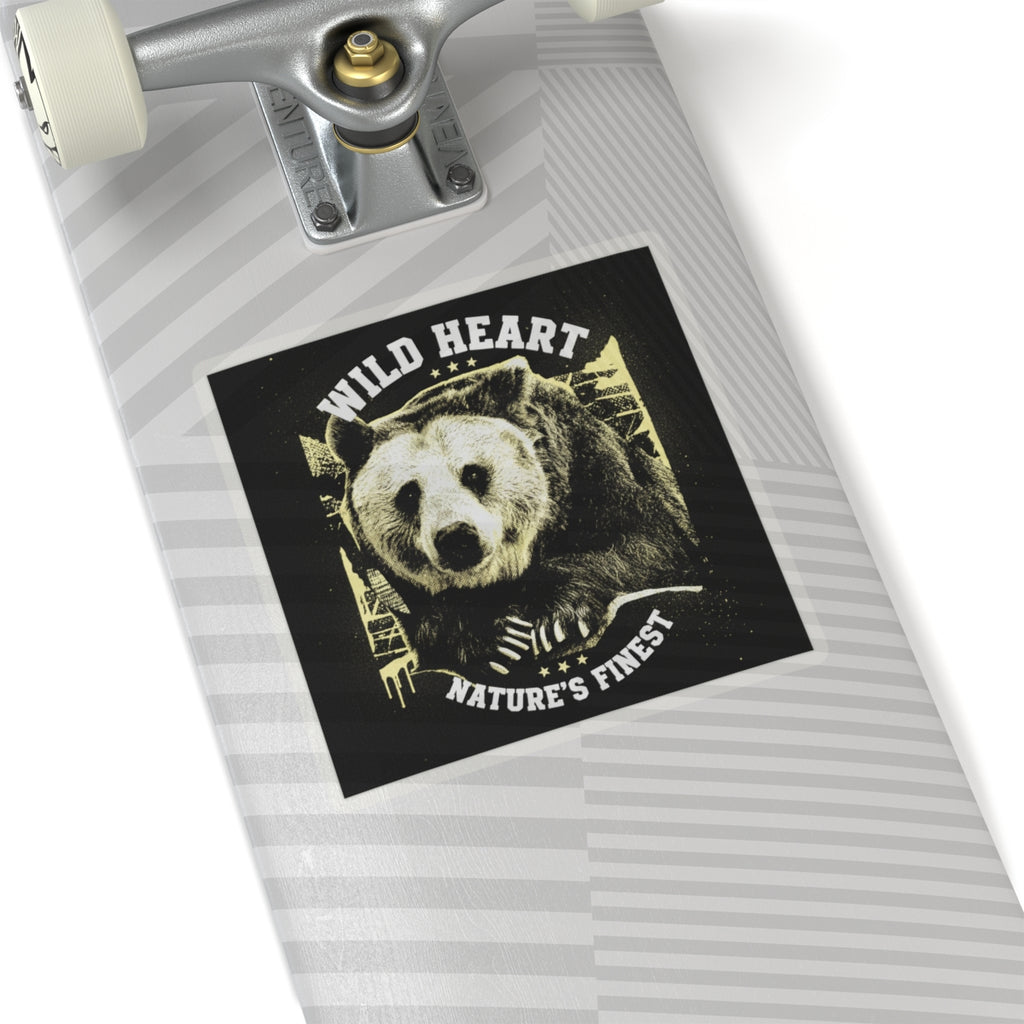 Streetwear Collage — Bear — Kiss-Cut Sticker