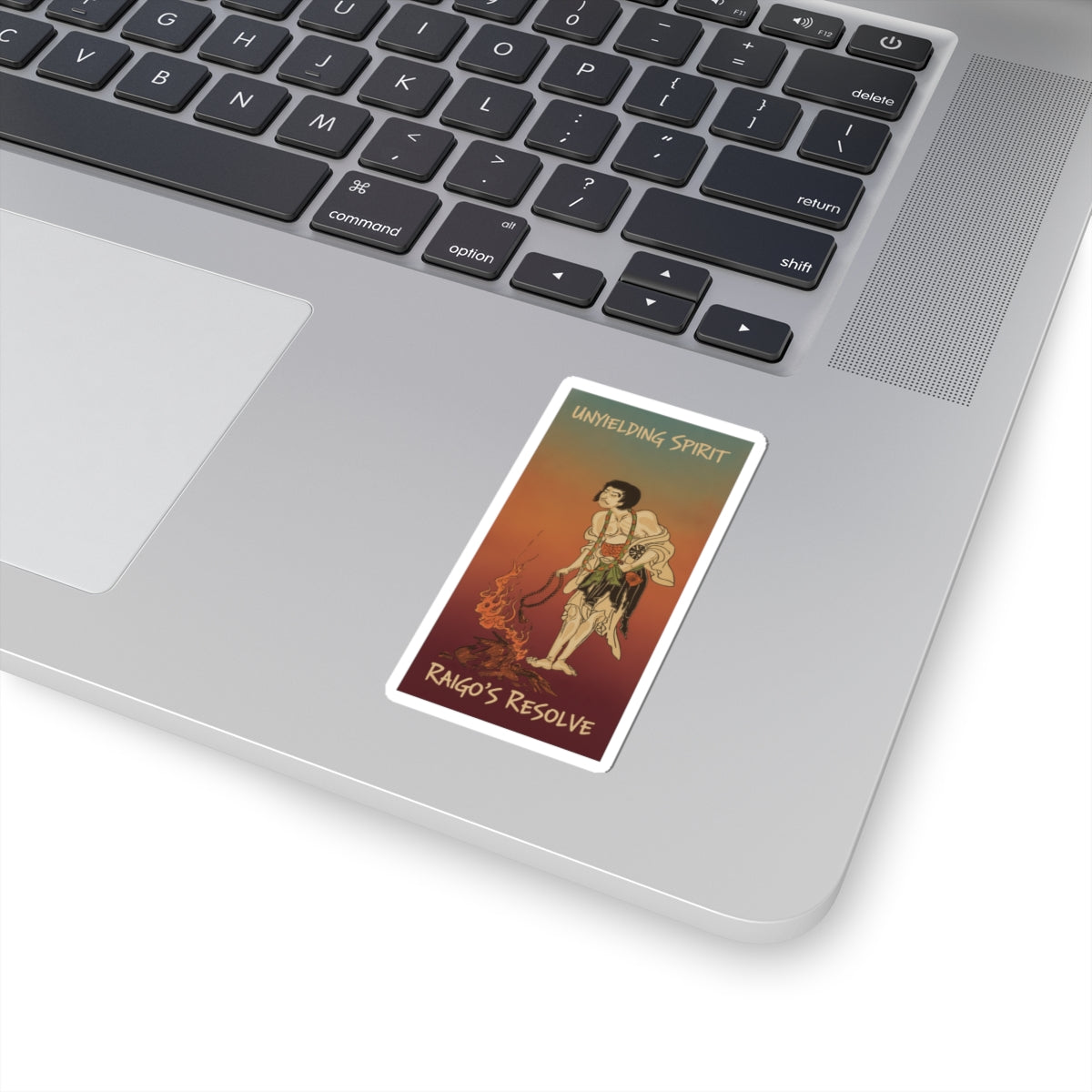 Affirmation — The First Nakamura Nakazo In The Role Of Raigo Ajari, A Buddhist Monk — Kiss-Cut Sticker