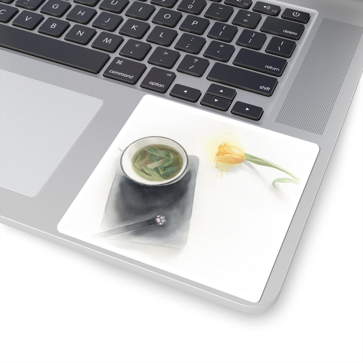 Watercolor — Flower — Kiss-Cut Sticker