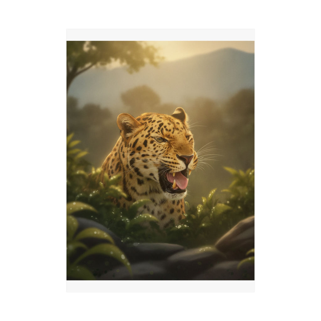 Scenic Nature — Leopard — Matte Poster