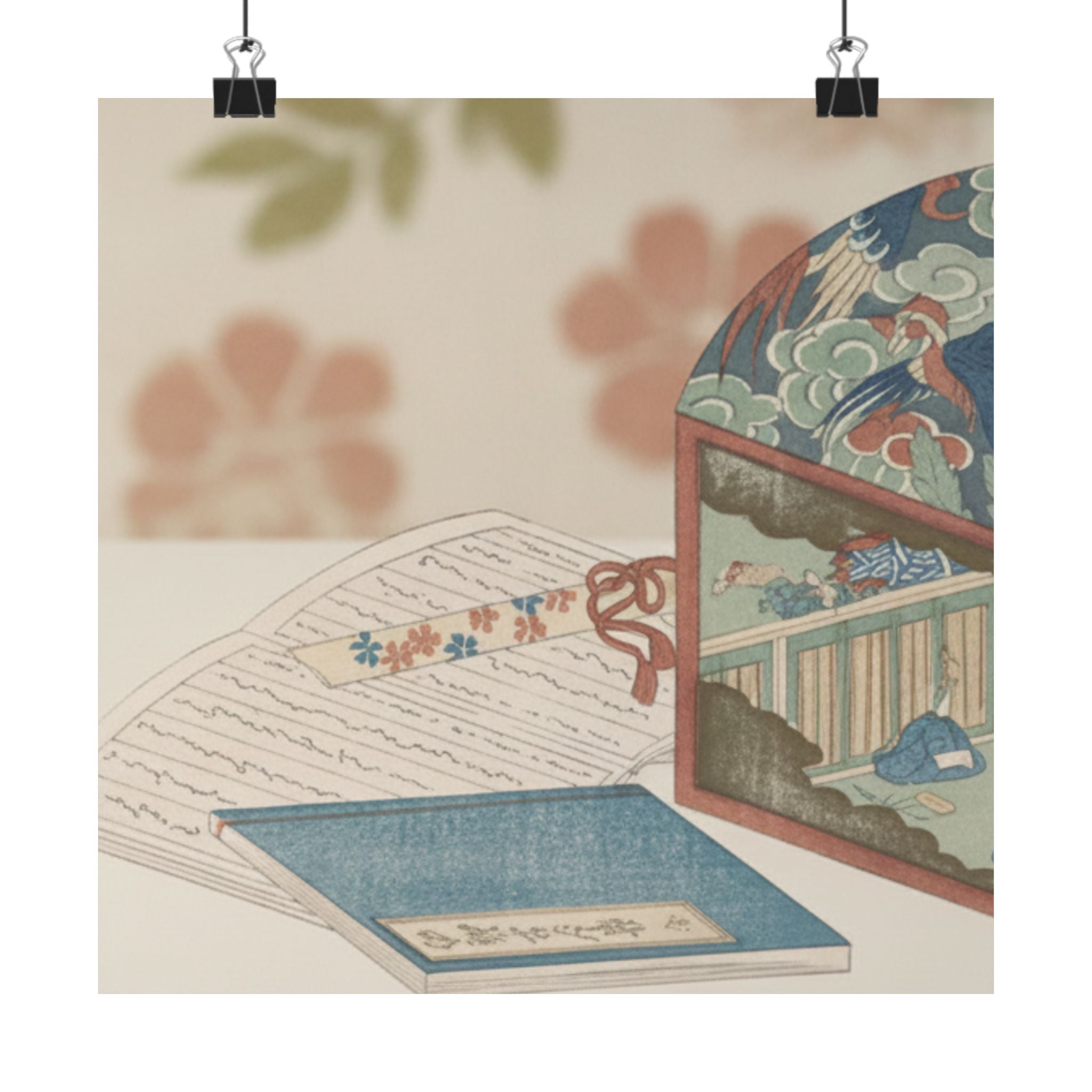 Product Marketing — Box And Books — Matte Poster