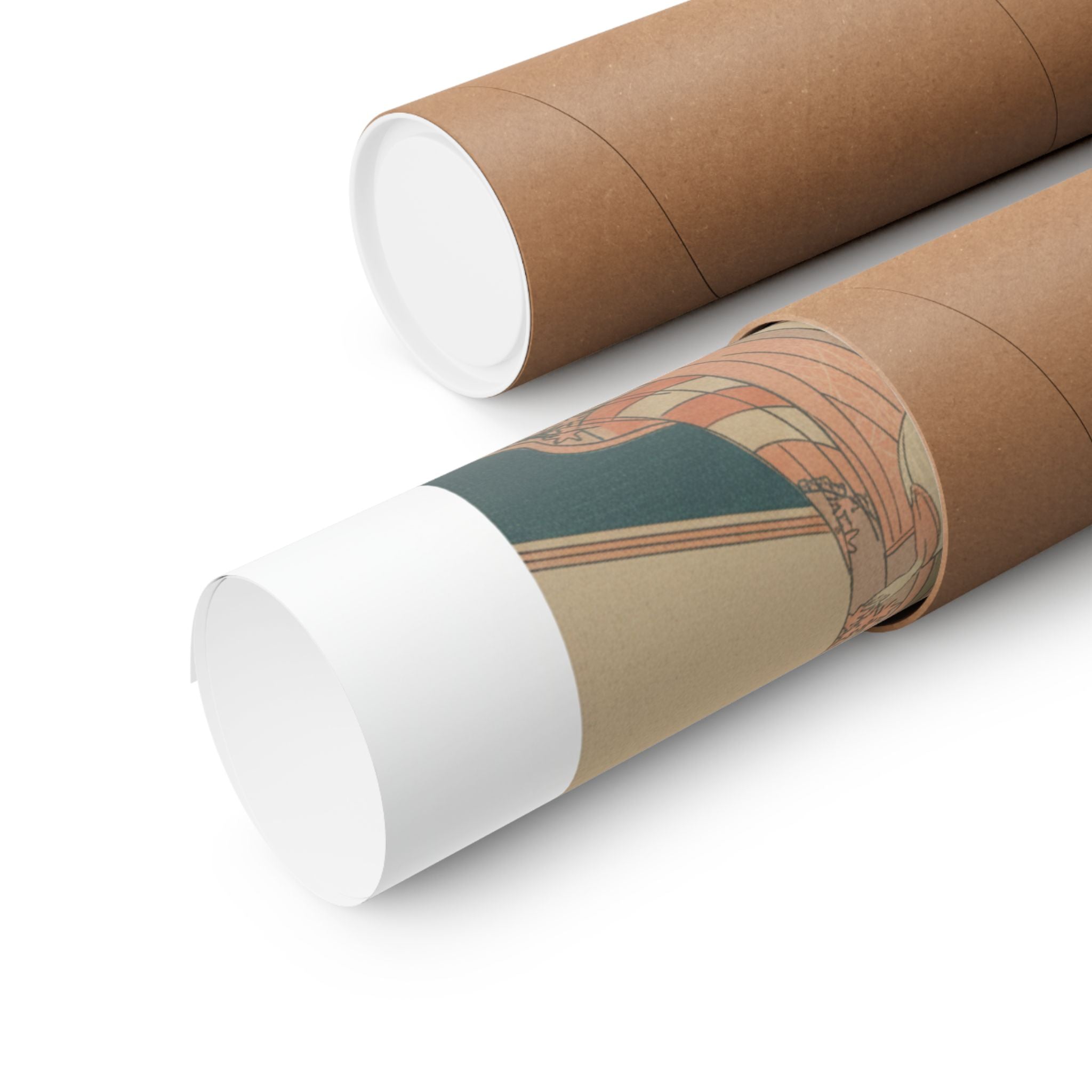 Ecommerce Main — The Flying Down Of Wild Geese At Yoshiwara — Matte Poster