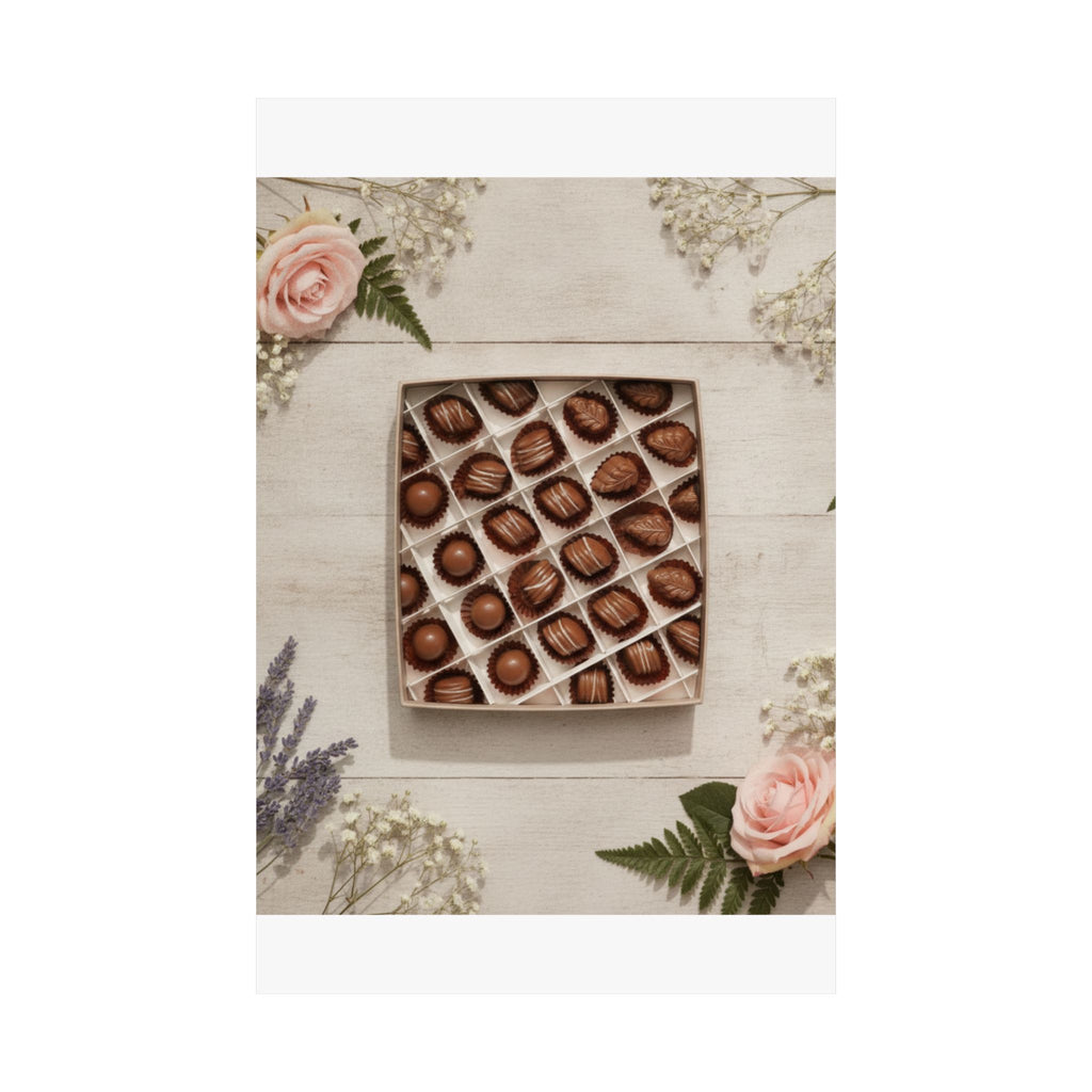 Product Marketing — Chocolate — Matte Poster
