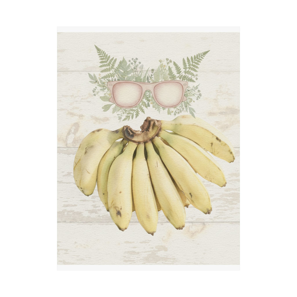 Botanical — Bananas — Matte Poster