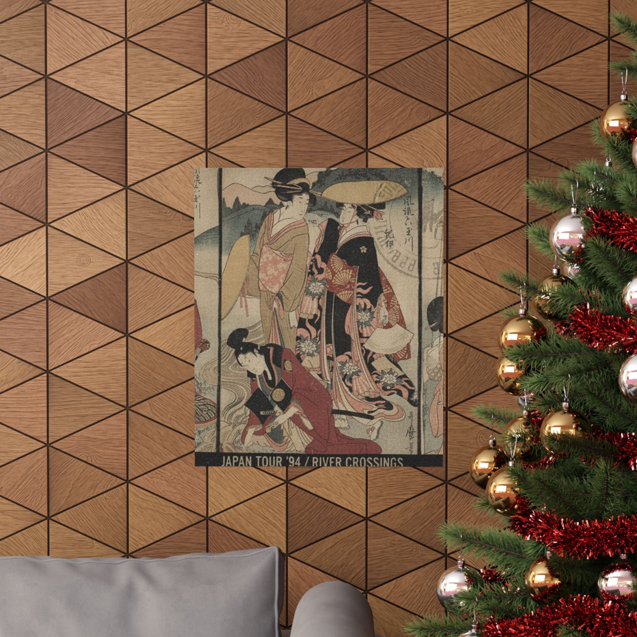 Vintage Bootleg — Women And A Man In The Country; Some Pageant(?) — Matte Poster
