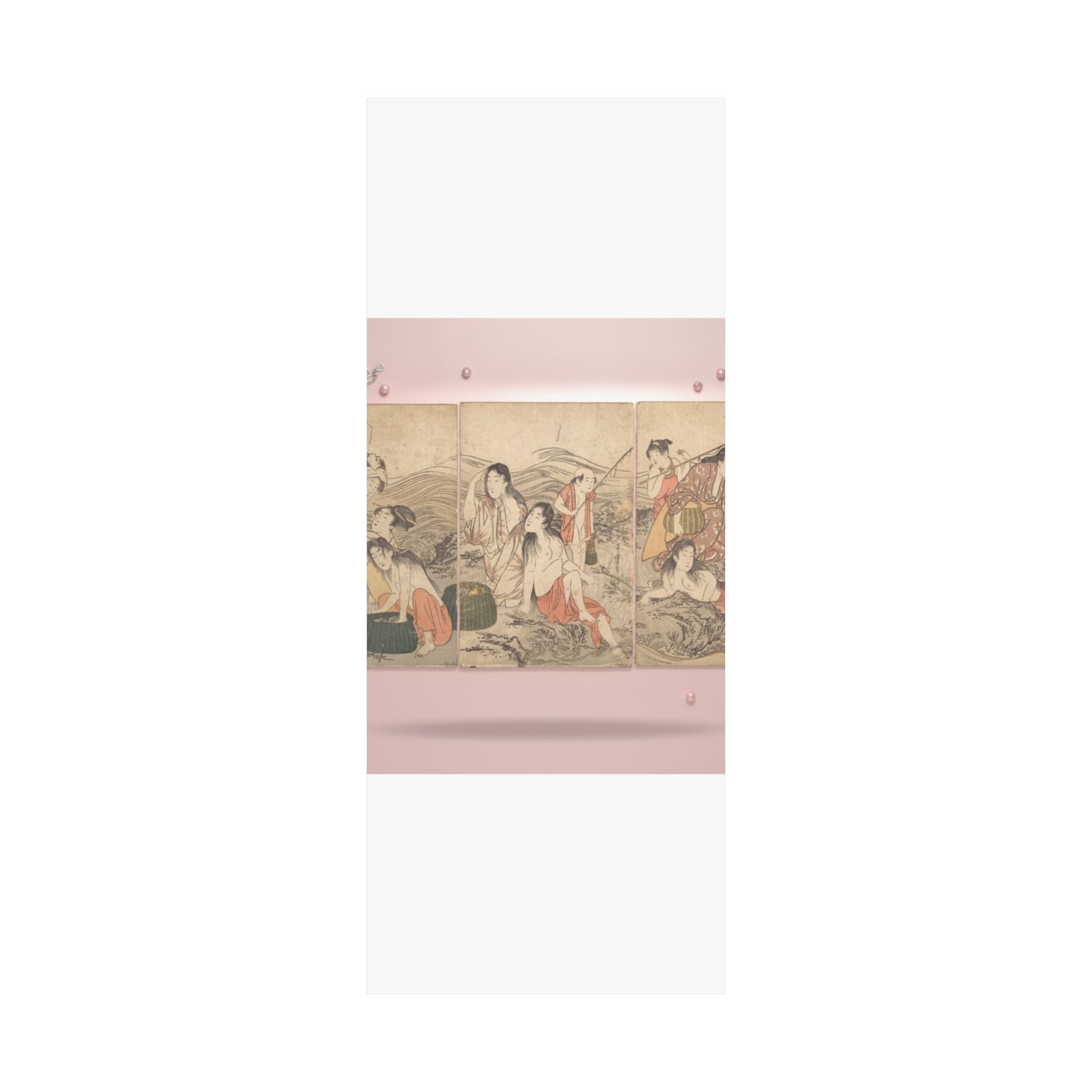Product Marketing — Girl Fishers And Bathers — Matte Poster