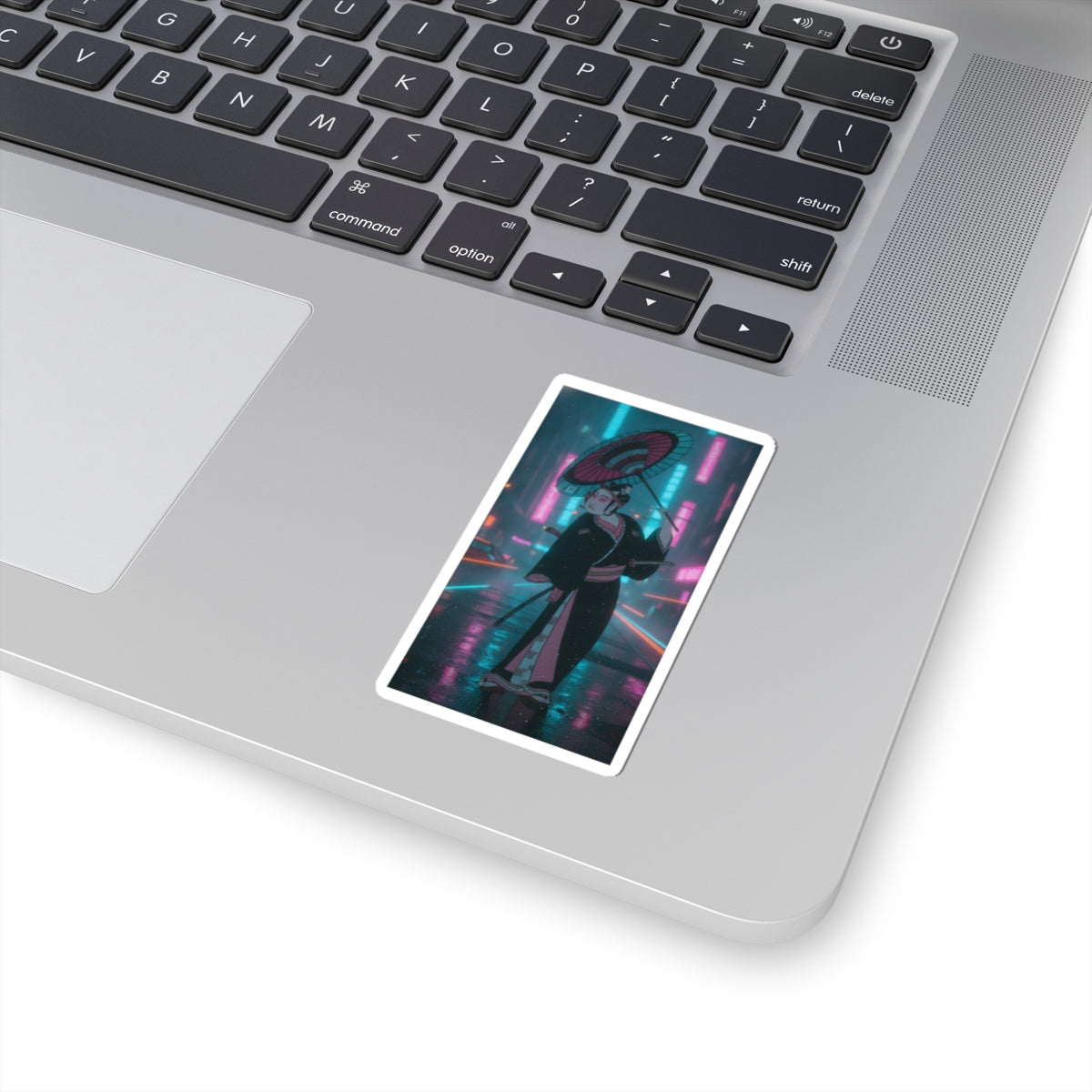 Neon Noir — The Third Ichikawa Yaozo In The Role Of The Otokodate Sukeroku — Kiss-Cut Sticker