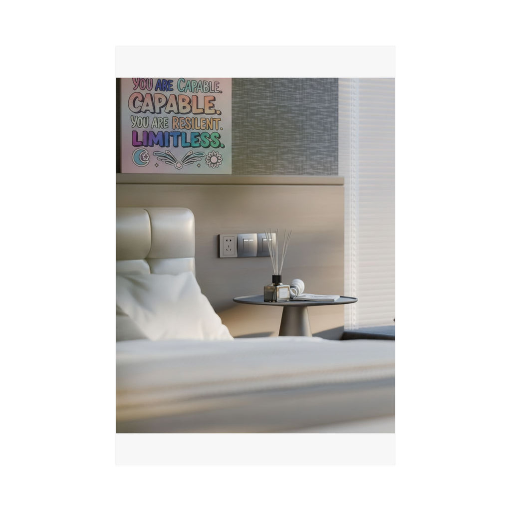 Affirmation — Bedroom — Matte Poster