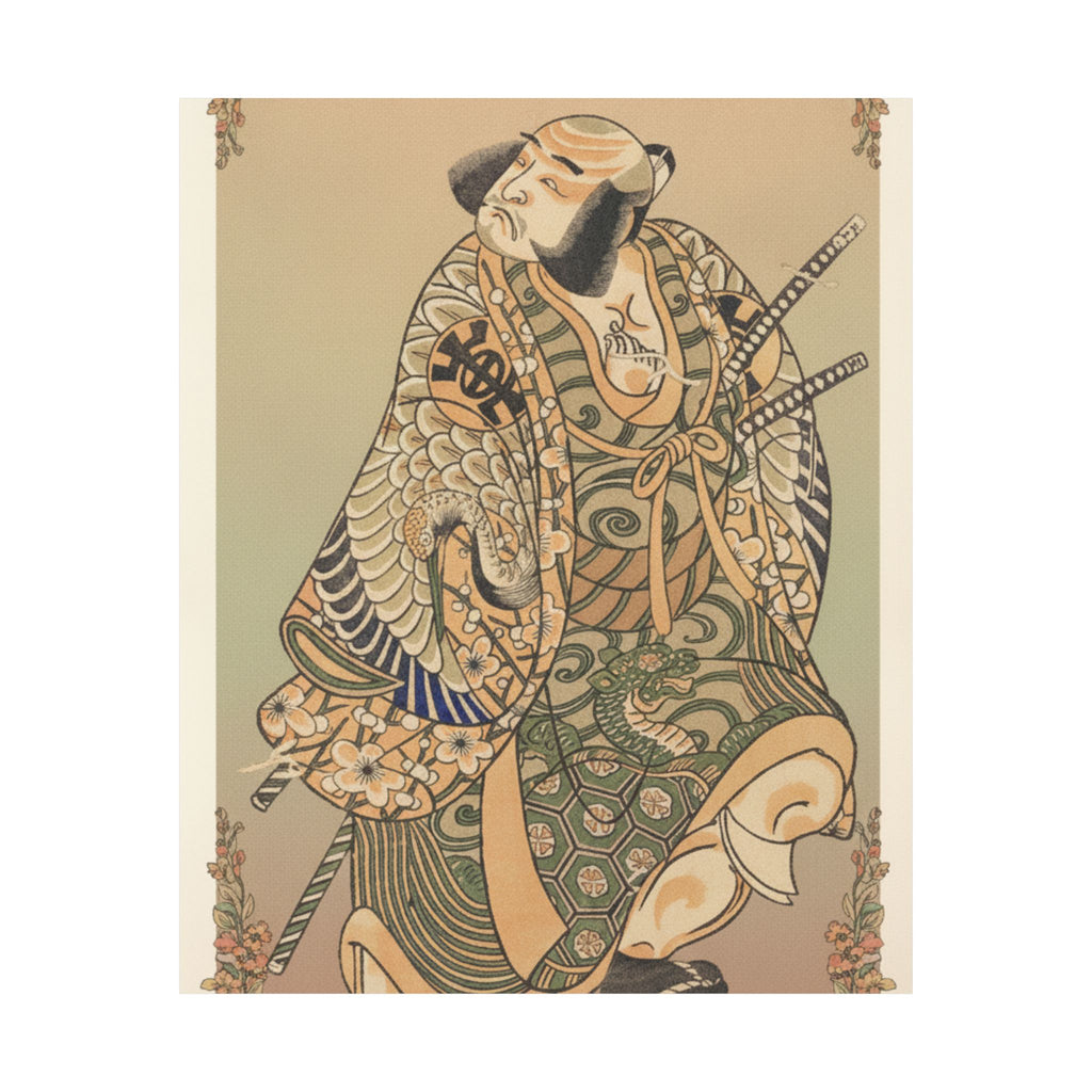 Affirmation — The Actor Nakamura Nakazo As A Warrior — Matte Poster