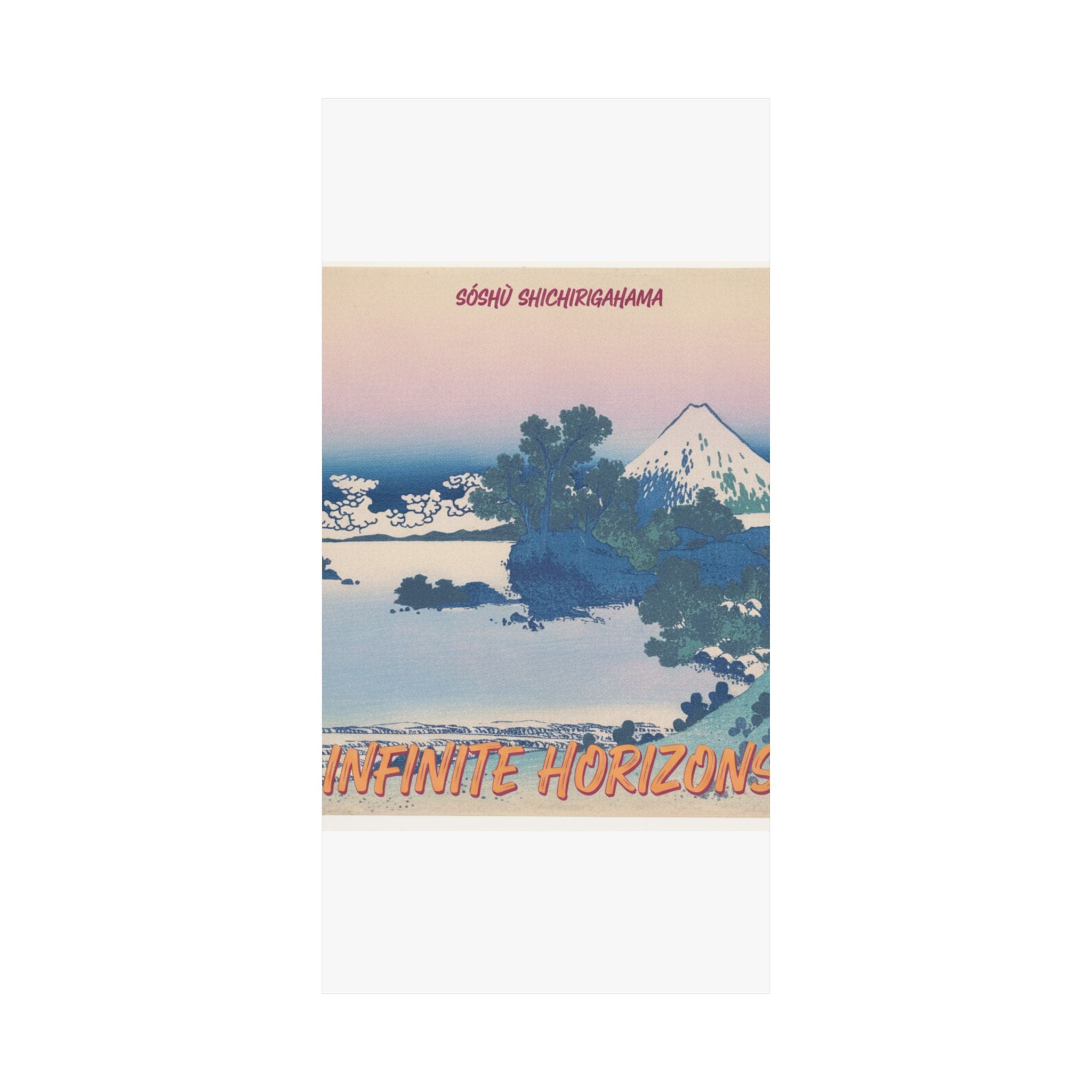 Affirmation — Shichirigahama In Sagami Province (Sōshū Shichirigahama), From The Series Thirty — Matte Poster