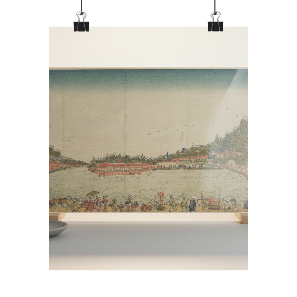 Product Marketing — Perspective Print: Shinobazu Pond — Matte Poster