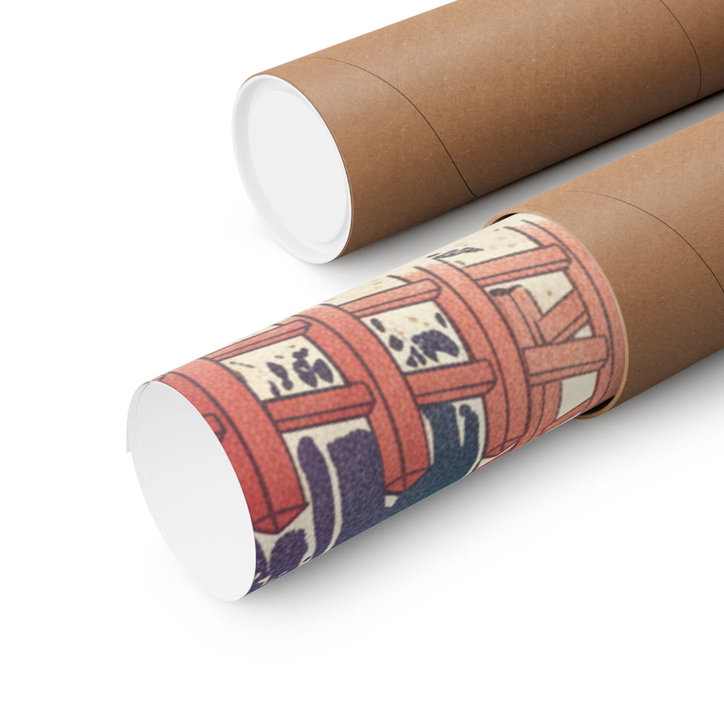 Affirmation — History Of Kamakura: Building Tsurugaoka Hachiman Shrine — Matte Poster