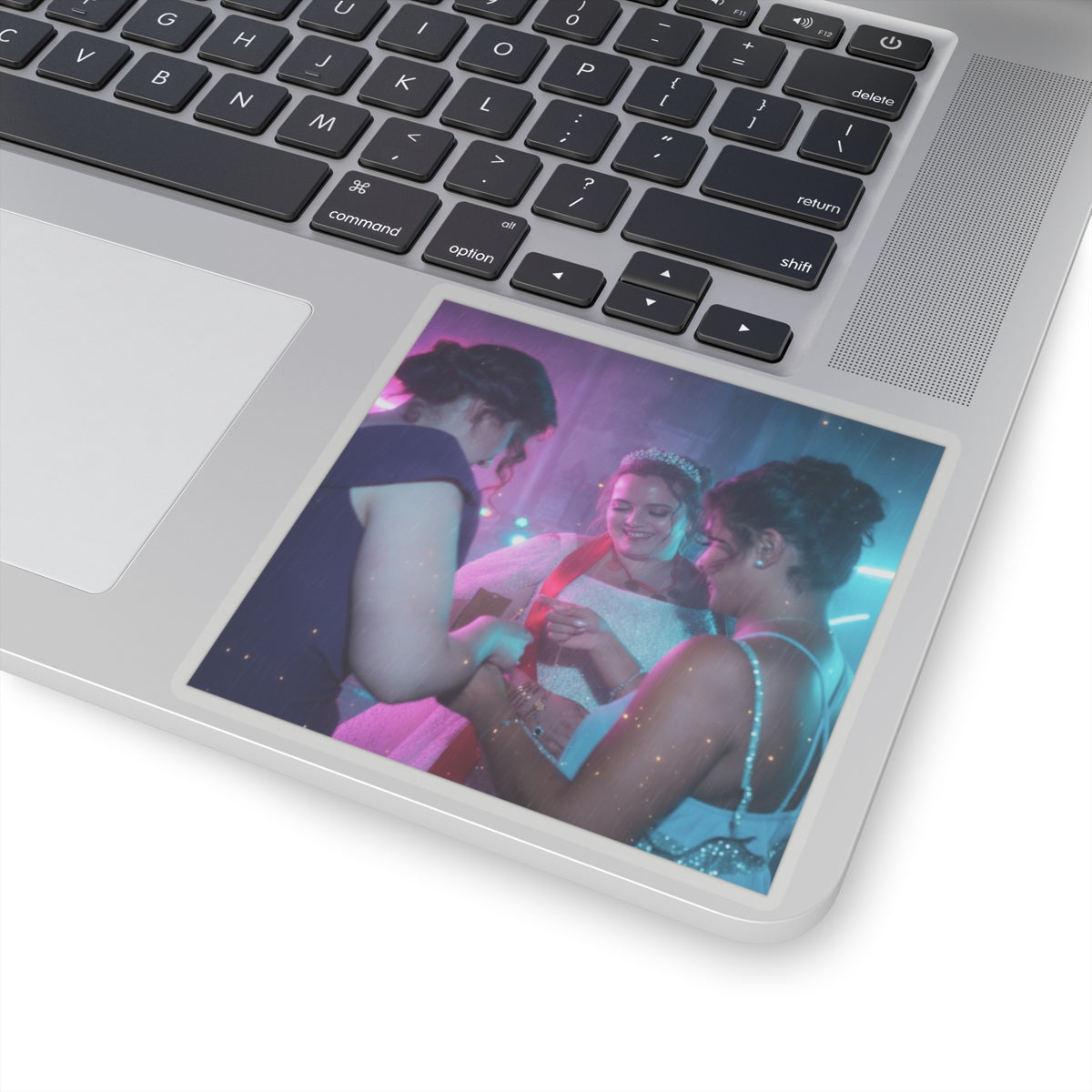 Neon Noir — Person — Kiss-Cut Sticker