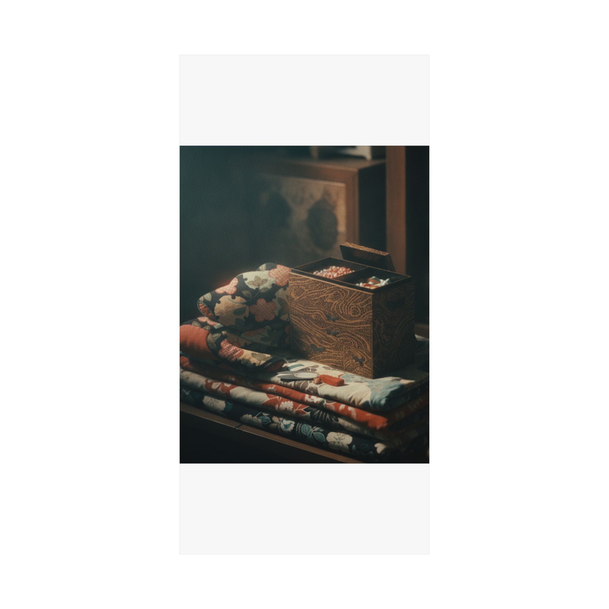 Cinematic — Lady'S Work-Box And Bed Clothing — Matte Poster