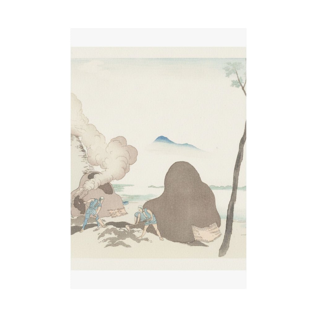 Watercolor — Asakusa Imado — Matte Poster